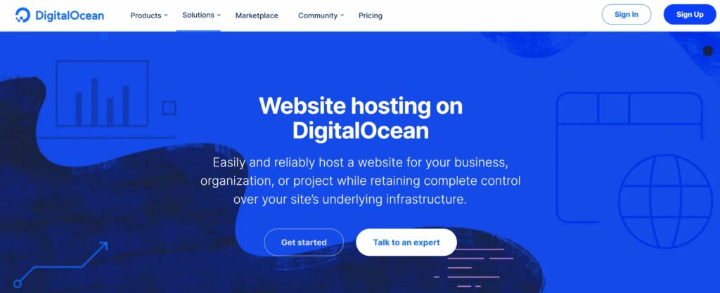 Digital Ocean may be the best web hosting company for you