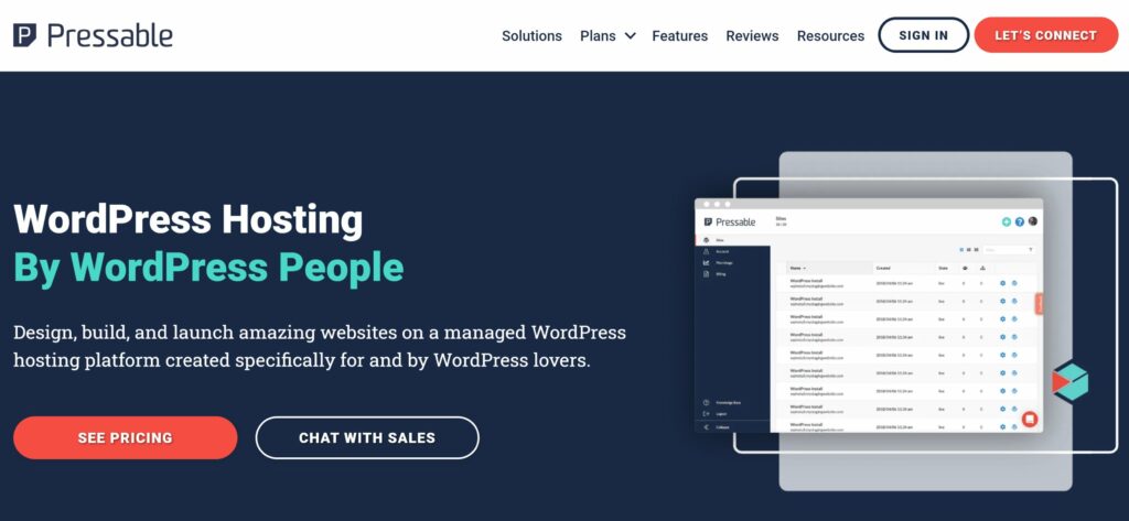 Pressable may be the best web hosting company for your online shop