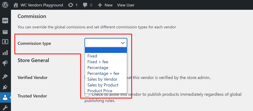 Configuring WooCommerce commissions may involve using the Vendor Commission Level for your marketplace