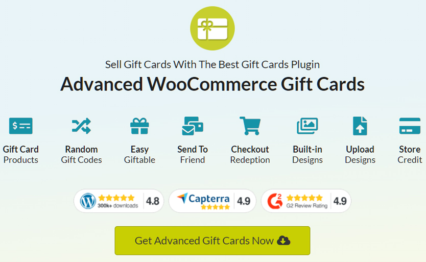 Advanced Coupons' WooCommerce Gift Cards