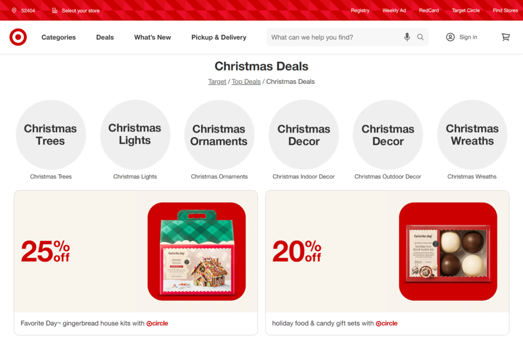 Target's holiday deals make shopping more exciting